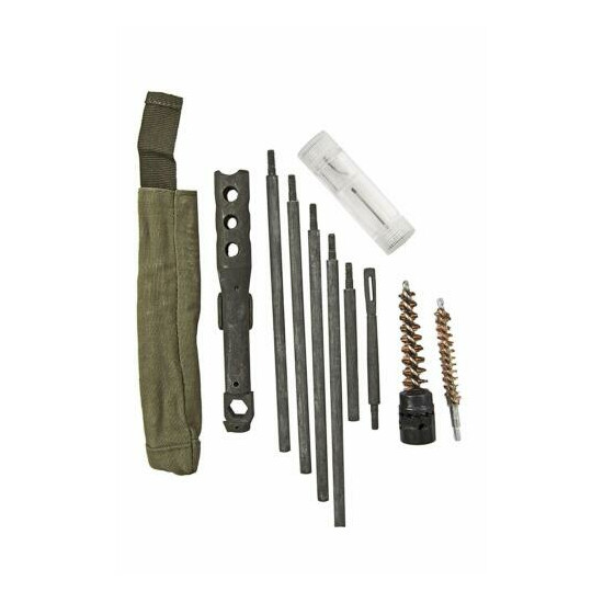 M14 Buttstock Cleaning Kit with Steel Rod, Bore Brush, Combo Tool, And More NEW image {1}