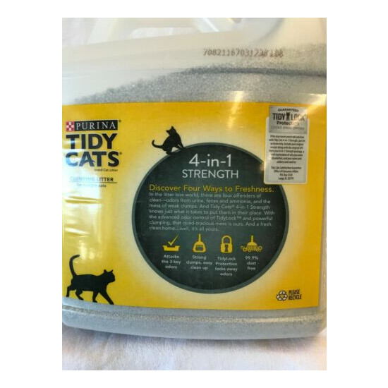 Clumping Litter Tidy Cat Multiple Cats 4 in 1 Strength Lot of 1-14 Lb. image {4}