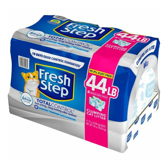 Fresh Step Total Control Scented Litter with Febreze Clumping (44 lbs.) image {1}
