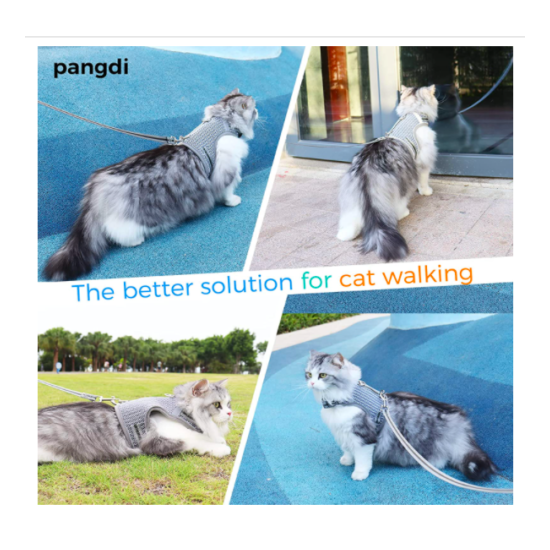 Pangdi Cat Harness SMALL image {5}