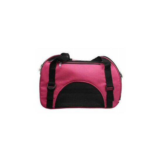 Airline Approved Altitude Force Sporty Zippered Fashion Pet Carrier, Pink -  image {1}