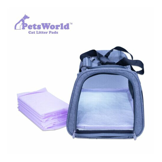 PETSWORLD Cat Pad Refills for Tidy Cats Breeze Litter System, 400 Pads image {6}