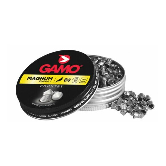 Gamo 6320225BL54 Magnum Spire Point Double Ring .22 Cal Pellets (250 counts) image {1}