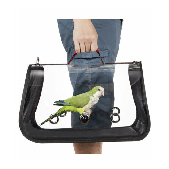 Colorday Lightweight Bird Carrier, Bird Travel cage Parrot (Medium 16 x 9 x 11) image {1}