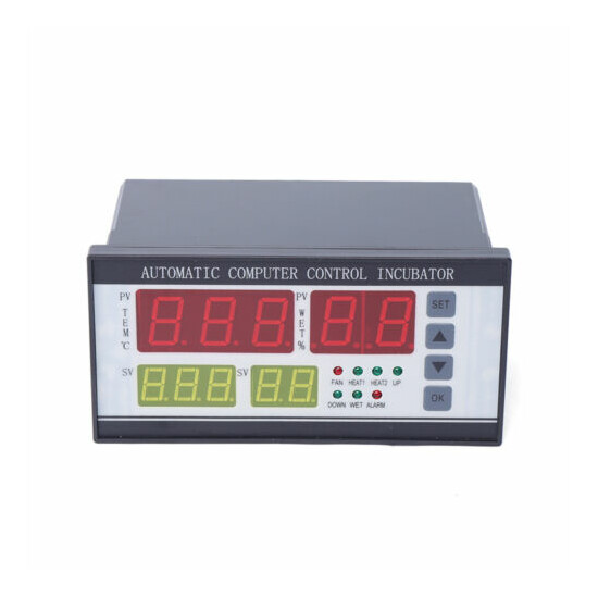 110V Automatic &Manual Incubator Digital Temperature Controller Thermostat Alarm image {4}