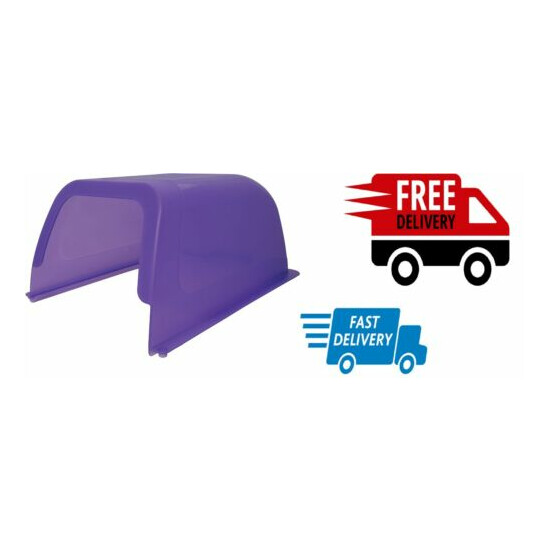 1 Pack Home Pet Safe ScoopFree Self-Cleaning Cat Litter Box Privacy Hood Purple image {7}
