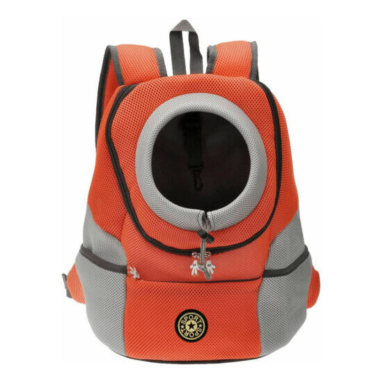 PETnSport Pet Backpack Carrier Padded Shoulder Breathable Mesh for small Dog Cat image {1}