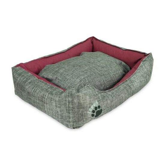 Outdoor Dog Bed for Dogs - Durable Waterproof Sofa Dog Bed with Sides image {2}