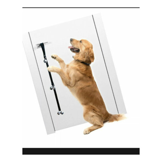 SunGrow Potty Door Bells for Dogs, 34 Inches Heavy Duty Nylon Bells for Door,... image {3}