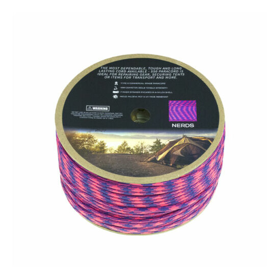 550 Paracord 500 ft SPOOL Parachute Cord Rope 7 Strand Survival Outdoor Camping image {54}