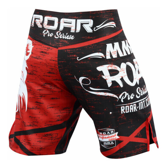 ROAR Mma Shorts Grappling Fight Kick Boxing Muay Thai Men Fight Training Shorts Thumb {29}