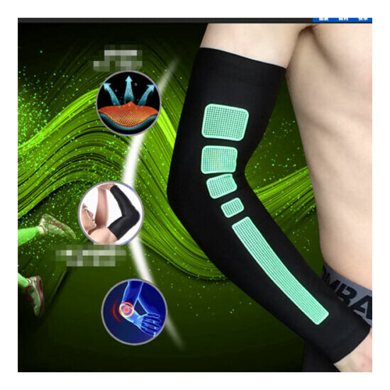 1 PAIR Cooling Arm Sleeves Cover UV Sun Protect Basketball Sport Men Women image {11}
