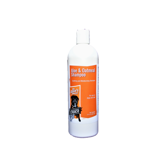 Aloe & Oatmeal Dog & Cat Shampoo - Dr Dave's Vet - Soap Free Hypoallergenic 17oz image {1}