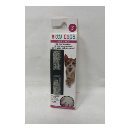 Nail Caps For Cats | Safe & Stylish Alternative To Declawing | Stops Snag Clear image {3}