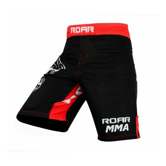 ROAR Mma Shorts Ufc Kick Boxing Muay Thai Grappling Cage Fight Training Shorts image {12}
