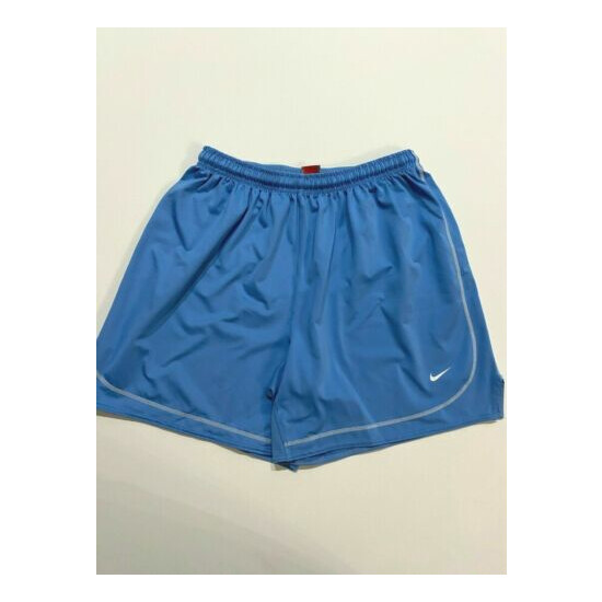 Nike Shorts Men's Medium Baby Blue Fit Dry Activewear image {1}
