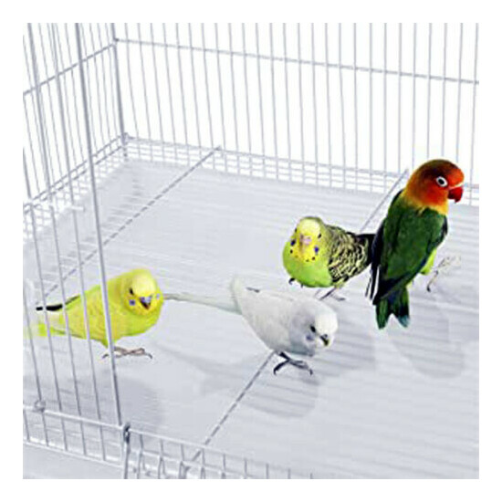 55" Large Flight Canaries Aviaries Parakeet LoveBird Finches Bird Stand Cage  image {7}