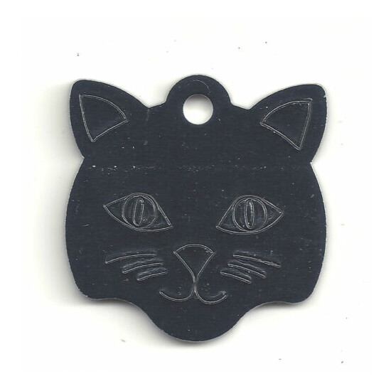 Small Kitten Face Kitty Cat Pet ID Tag FREE SHIPPING USA image {3}