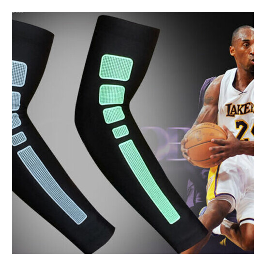 1 PAIR Cooling Arm Sleeves Cover UV Sun Protect Basketball Sport Men Women image {8}