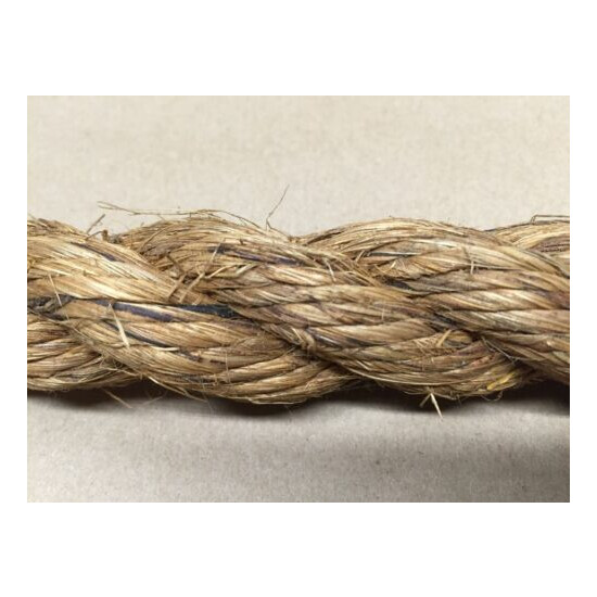 Natural Manila 1-1/4" Rope (Sold in 5' Increments)Landscaping Decor Thumb {3}