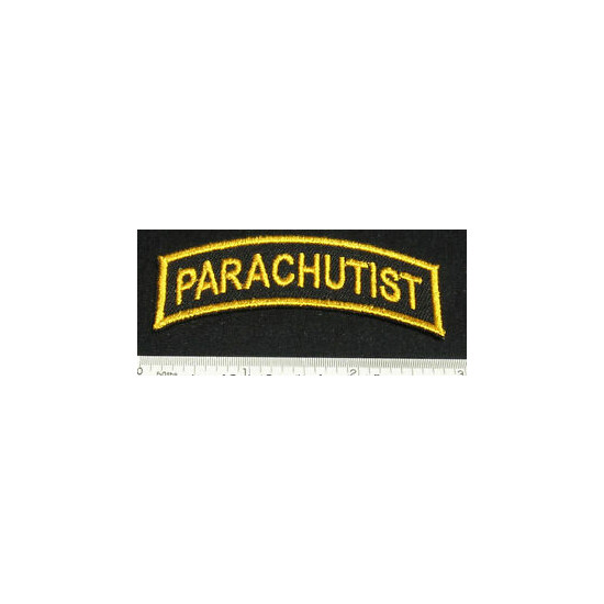Set of 2 PARACHUTIST Patches for Skydiving Parachute Rig Gear Container 25Q image {1}