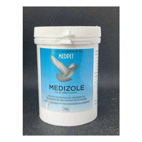 Medpet Medizole for Birds 100g Exp 09/23 image {1}