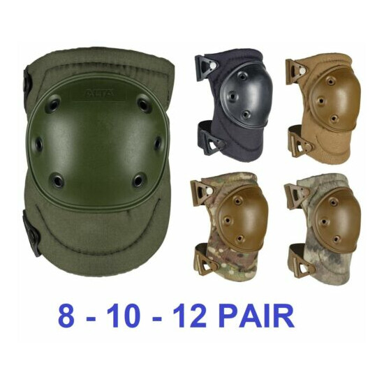 Industries Tactical Outdoor Knee Protector Pad Gel Flexible Cap 8 10 12 Pairs image {1}