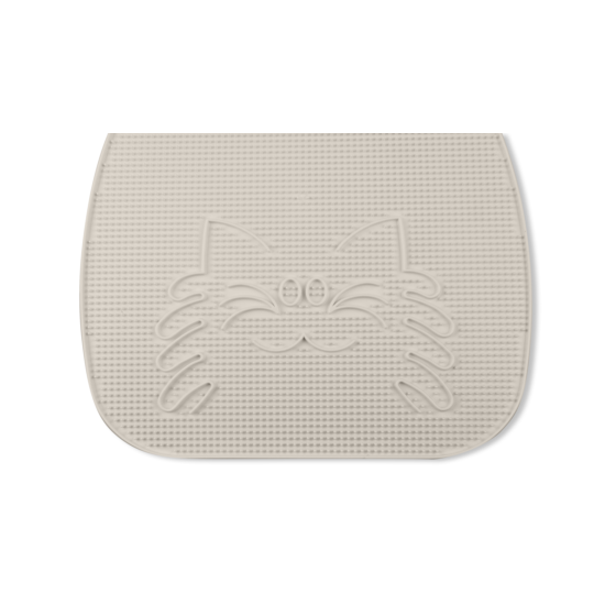 Van Ness, Trackless Cat Litter Mat, White image {3}