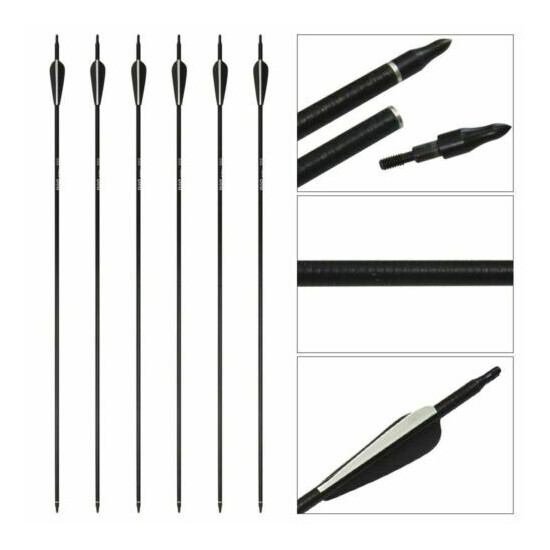 30-50lbs Archery Takedown Recurve Bow Kit Arrows Hunting Target Right Hand Bow image {6}
