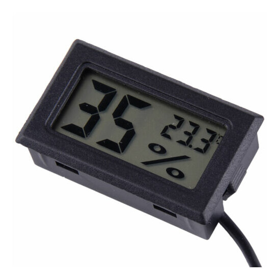 Mini Digital Thermometer Temperature Humidity Meter Incubator Sensor Thermostat image {2}