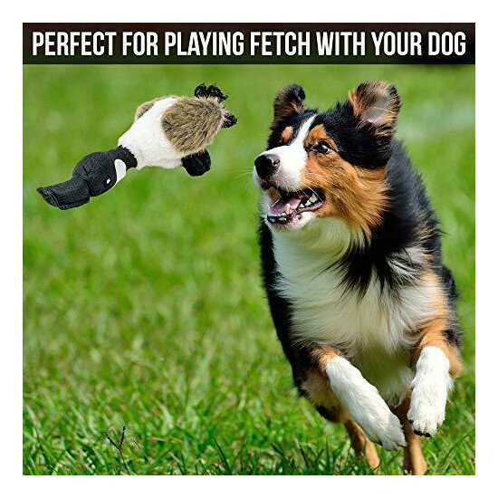 Hyper Pet Flying Goose Dog Toy, Grey, Large (48689EA) image {5}