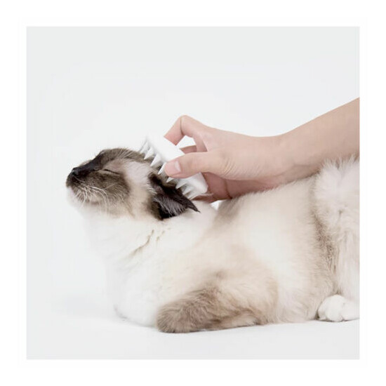 Petkit 8cm Everclean Hair Removing Massage Comb Pet/Cat/Dog Grooming Brush Pink image {3}