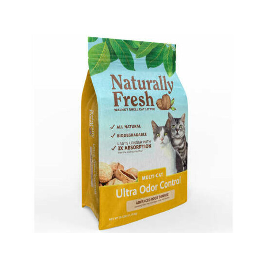 Naturally Fresh Ultra Odor Control Quick-Clumping Natural Multi-Cat Litter 52lbs image {4}