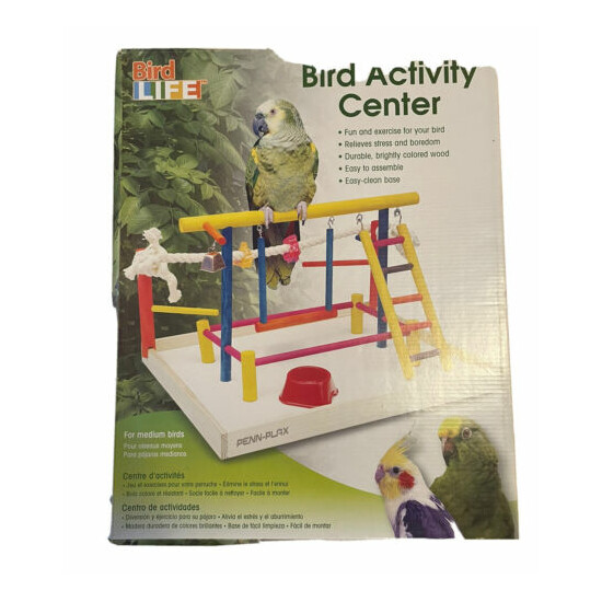 bird play gym stand Size Large image {3}
