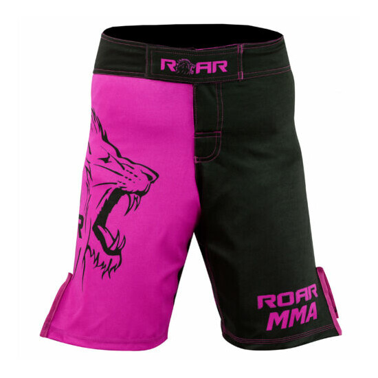 ROAR Mma Shorts Ufc Kick Boxing Muay Thai Grappling Cage Fight Training Shorts Thumb {27}
