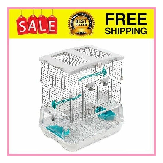 Vision II Model S01 Bird Cage, Small For Budgies, Canaries and Finches image {1}