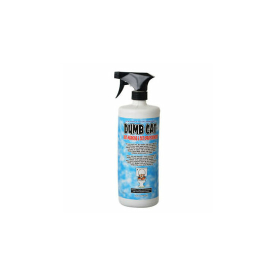 Poop-Off Dumb Cat Anti-Marking & Cat Spray Remover 32 oz (946 ml) image {1}
