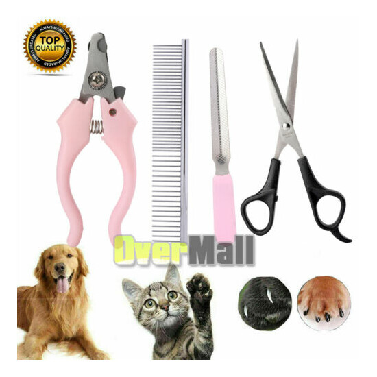 Pet Dog Cat Grooming Clippers Hair Trimmer Groomer Shaver Razor Quiet Clipper image {3}