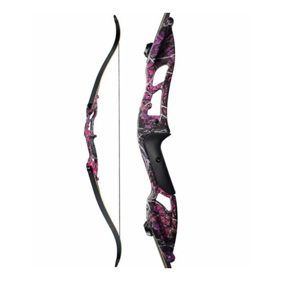 30-50lbs Archery Recurve Bow Set Hunting Bow 56 inch Takedown carbonpfeile  image {15}