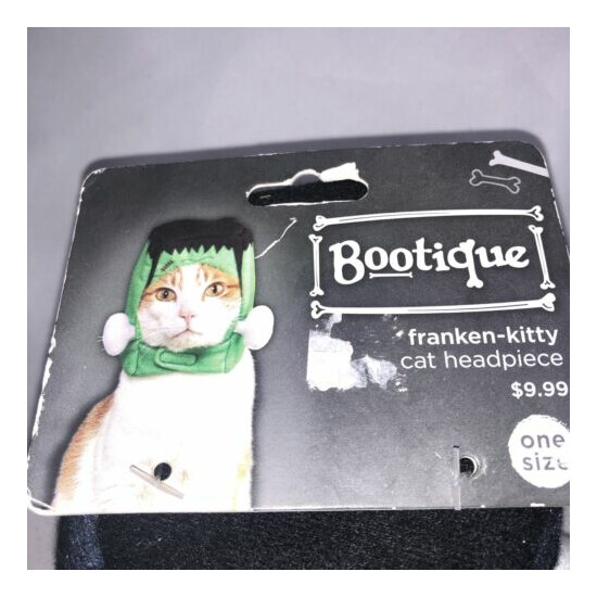 Bootique Franken-Kitty Cat Headpiece Cat Costume Halloween New With Tags image {2}