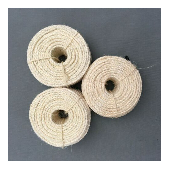 Sisal Rope 1M 3M 5M 10M For Cats Scratching Toys Cat Claw Desk Legs Binding Cord image {3}
