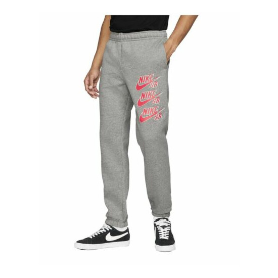 Nike Men's SB Icon Fleece Skateboarding Pants image {1}