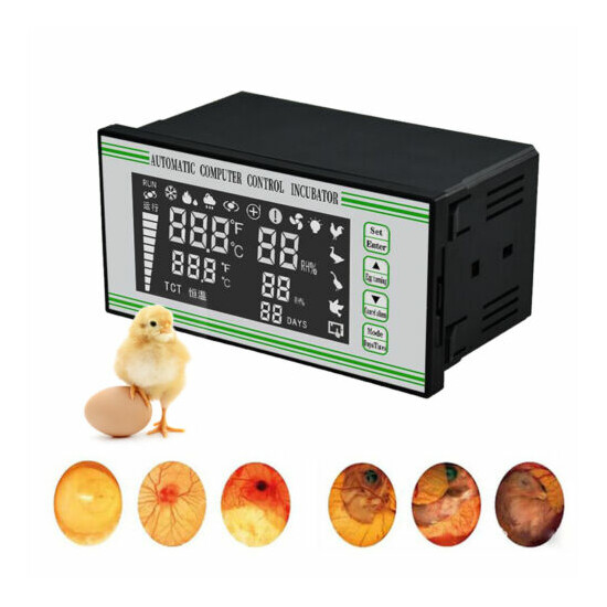 5 Modes Xm-18S Controller Chicken Duck Incubation Humidity Temperature Sensor image {1}