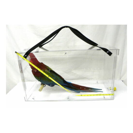 Bird Macaw Carrier / Bird Acrylic Cages image {4}