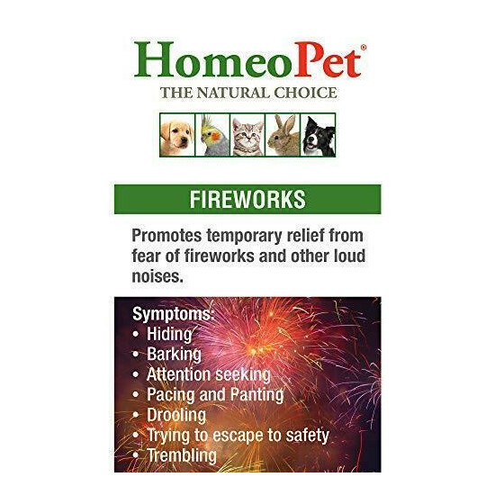 HomeoPet Fireworks - formerly Anxiety TFLN (Thunderstorms, Fireworks, Loud image {2}