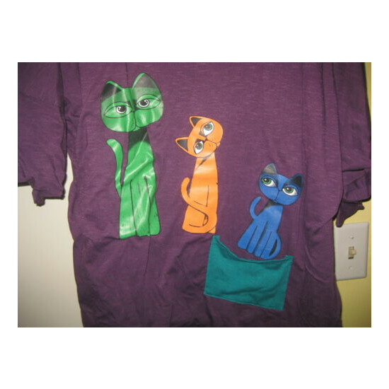 MISSLOOK Cat T Shirt Size 3XL image {2}