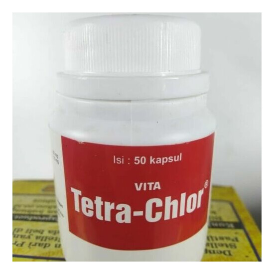 2x @50Caps VITA TETRA-CHLOR VITAMINS / MINERALS FOR CHICKENS/BIRDS/POULTRY Wwide image {3}