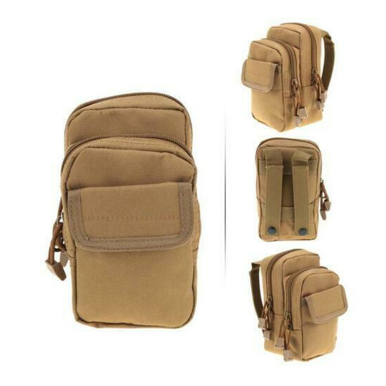 Tactical Molle Pouch EDC Multi-purpose Belt Waist Pack Bag Utility Phone Purse Thumb {16}