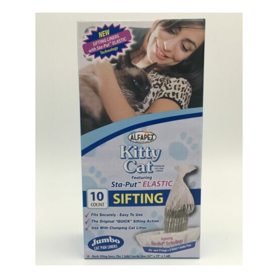 2x Sifting Litter Pan Liners AlfaPet Cat Litter Box Liners 2x 10 Liners New image {2}
