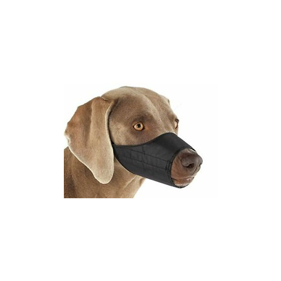 Quick-Release Nylon Dog Muzzle, Large image {1}